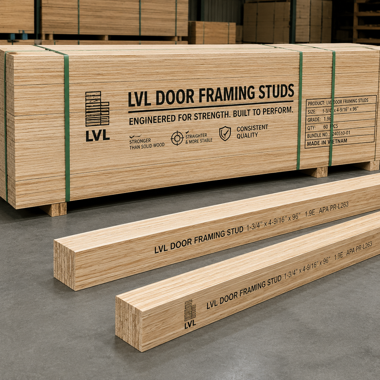 LVL Framing Lumber